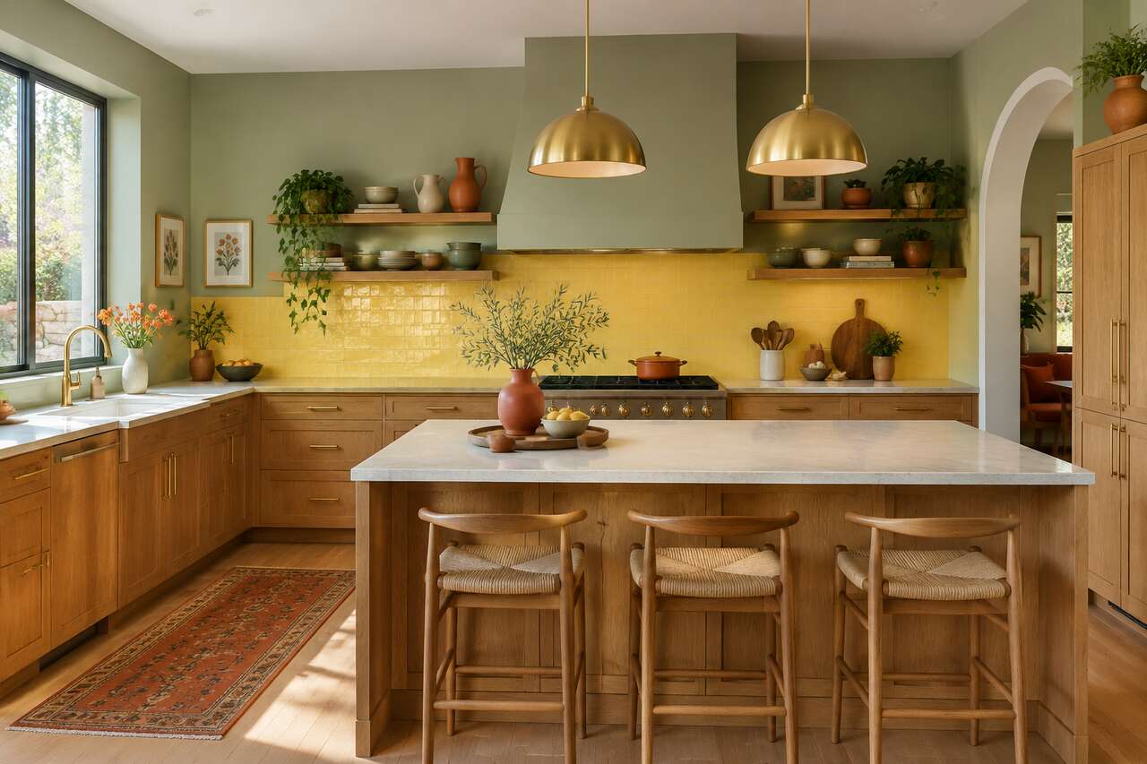 Couleurs 2026 : les teintes qui transforment une cr&eacute;dence (et les murs de cuisine)