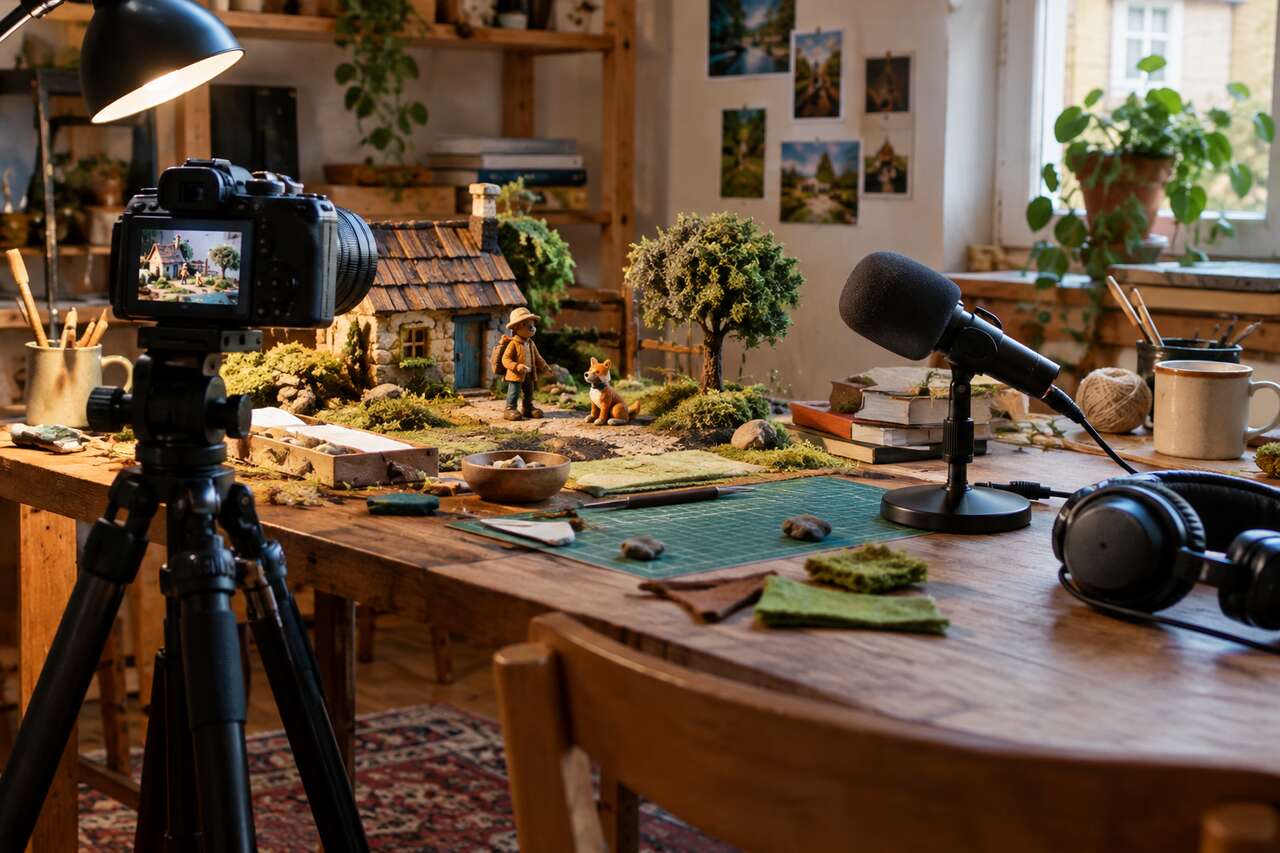 Déborah Studio Adc : stop motion et podcast unplugged diy