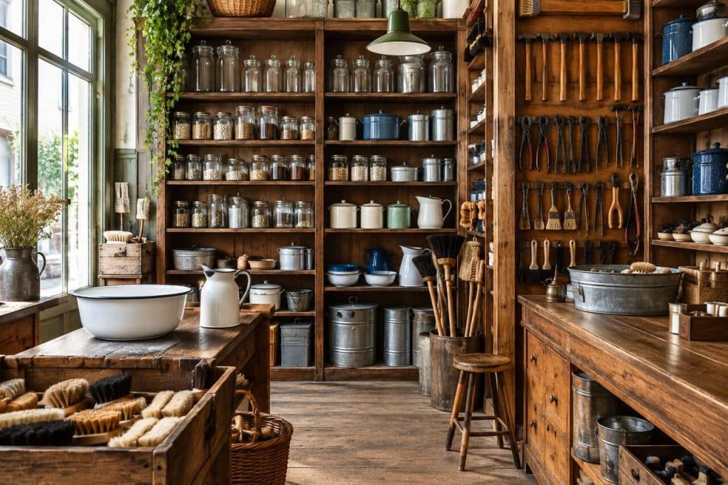 Déco vintage : adoptez le style quincaillerie-droguerie